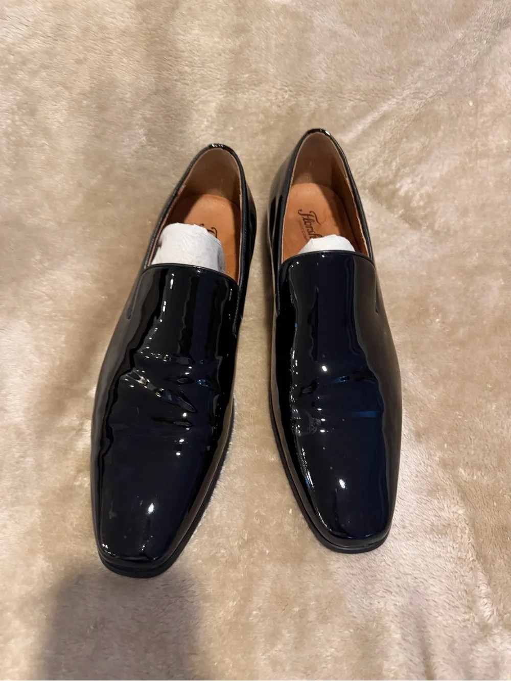 Florsheim shiny patent